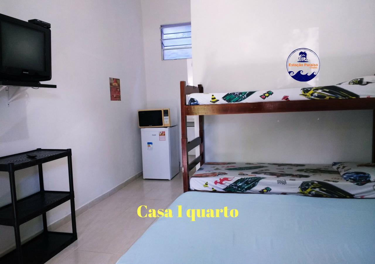 Estacao Paraiso Chale Bertioga Kültér fotó